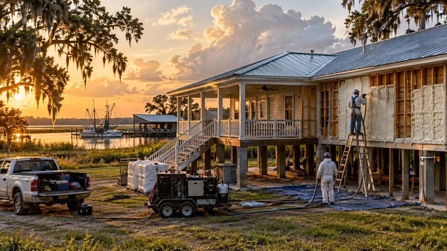 Spray Foam Insulation in Houma, LA